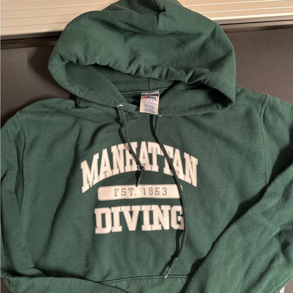 Green Manhattan Diving Hoodie